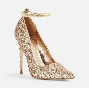Glam sequin heels